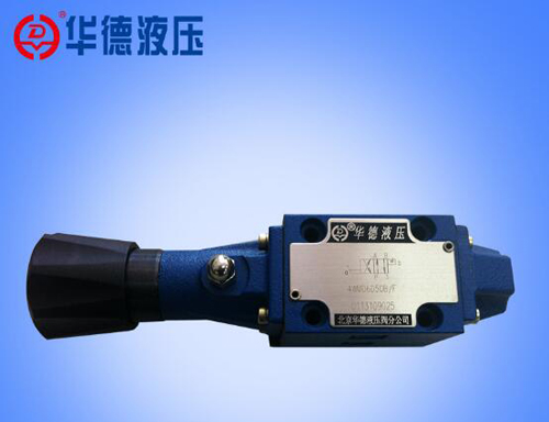 産品名稱：液壓閥WMD型旋鈕換向閥
